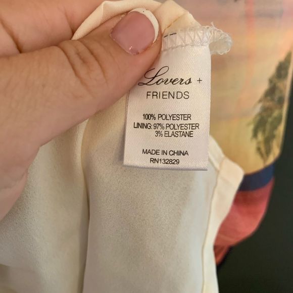 [Lovers + Friends] Colorful Palm Tree Dress - Picture 6 of 8